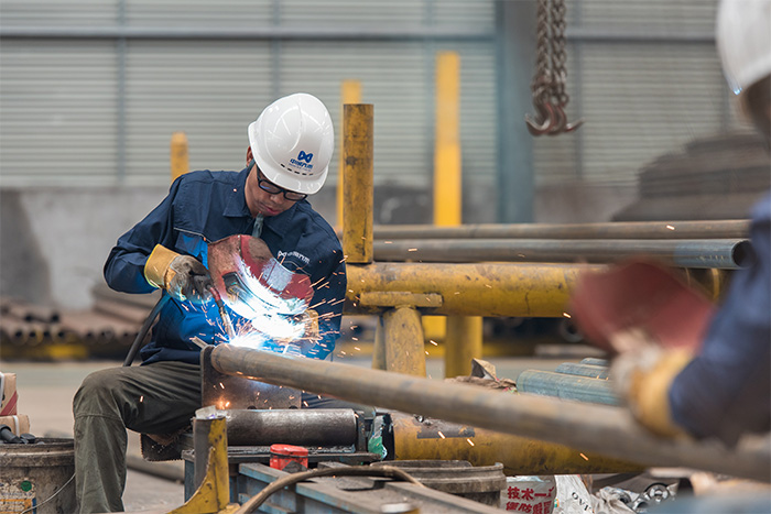 双鸭山网架焊接车间